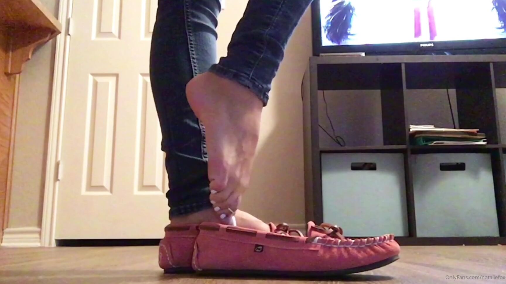 Nataliefox Pink Moccasin Shoe Play Wrinkled Soles Min