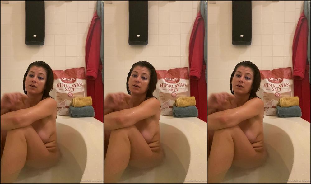 Heidi Lee Bocanegra Bath Time Real Talk