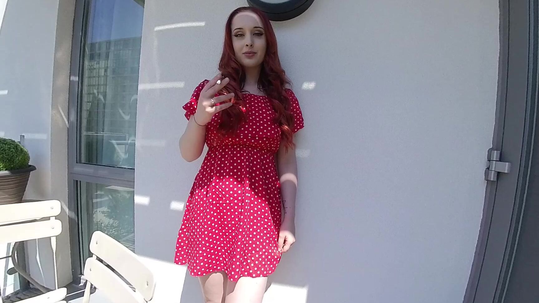 Jimmydraws Ellie Louise Smoking In Green Lingerie