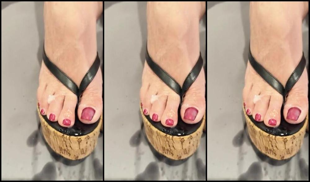 Kate Dangle Nicknamed Katedangle 03 07 2024 Onlyfans Video Thong Wedges Deep Dark Red Pedicure And A Massive Load Of Cum Send Me A