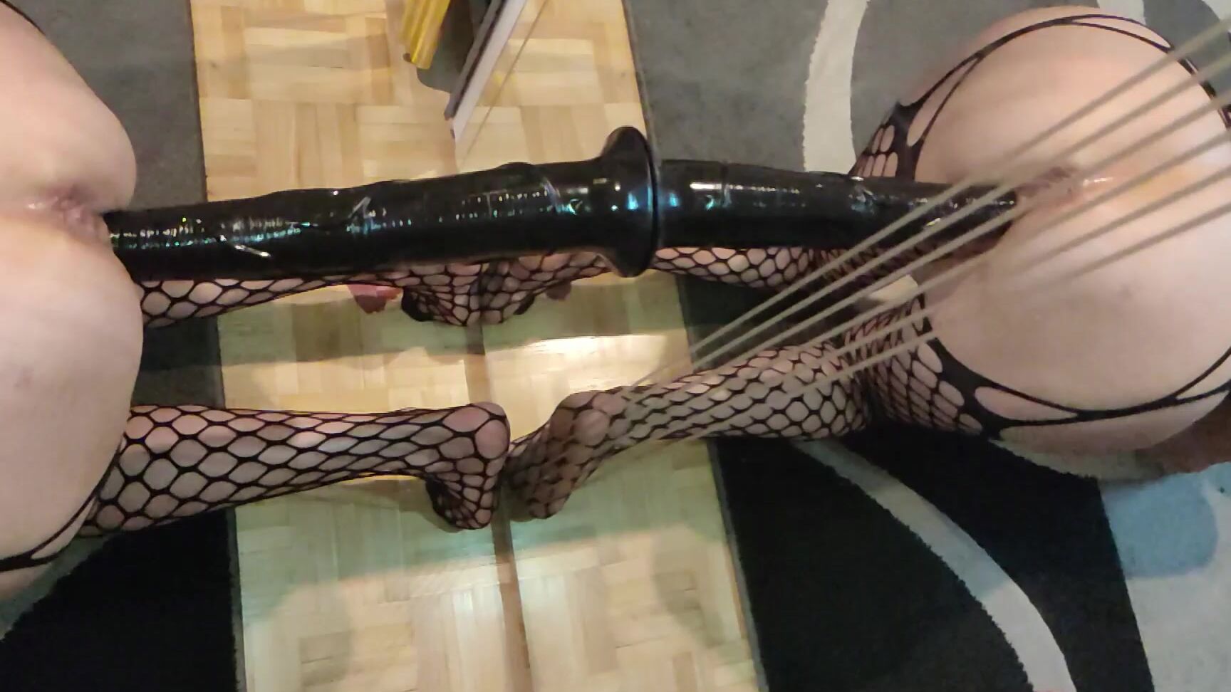 Winonna BBC Dildo Masturbation in the mirror Manyvids