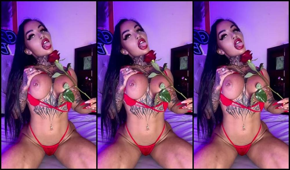 Allegrabrunnet 02 13 2024 Onlyfans Video Roses Are Red But My Content Ignites Mcd