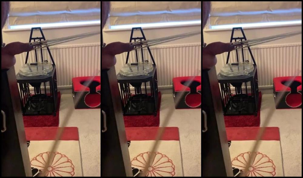 Ladydarkangeluk Onlyfans The Balls Didn T Escape And Got The Cane Too