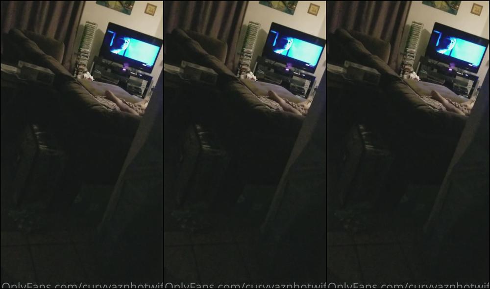 Curvyaznhotwife Sometimes I Let Him Hide And Jerk Off In The Next Room When He Is Good But No Cumming