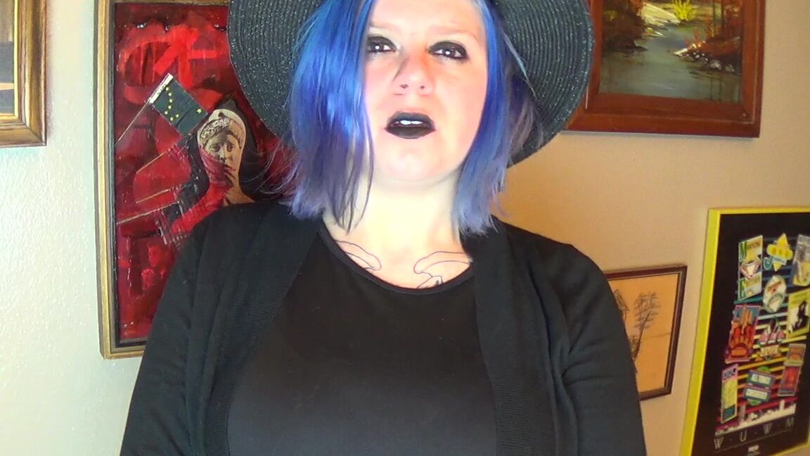 The Elle Hell Goth Birdie Beautiful Agony Orgasm Cum