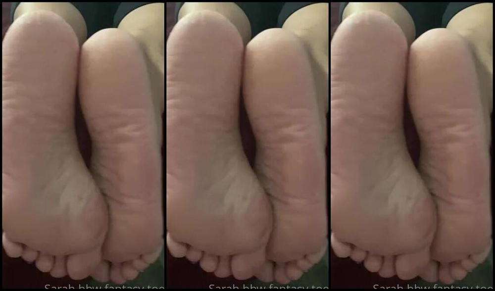 Sarah Bbw Fantasy Toes Aka Comefollowsarah Onlyfans Splash Zone