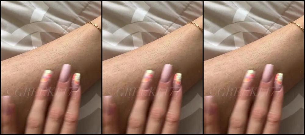 Greek Goddess Li Aka Greekli77 03 13 2024 Onlyfans Video Giving A Better Look At My Lovely Leg Hair And Toes