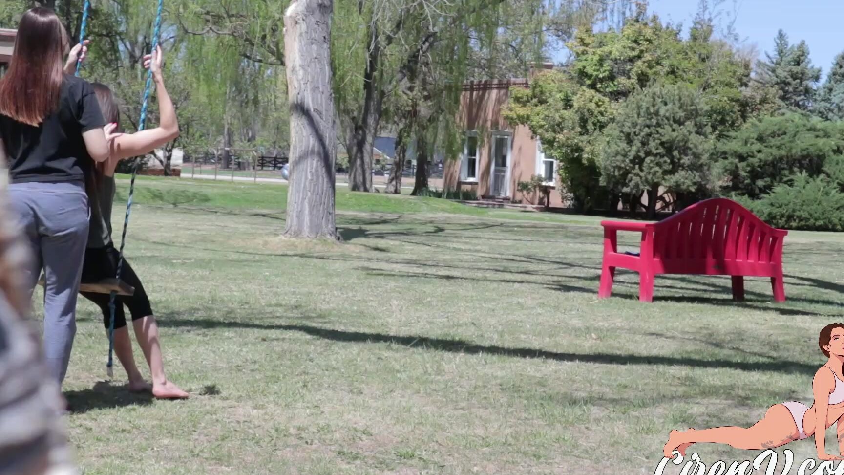 Wedgies,Girl Girl Girl,Outdoors,Funny,Laughing ciren verde three girl wedgie train ManyVids