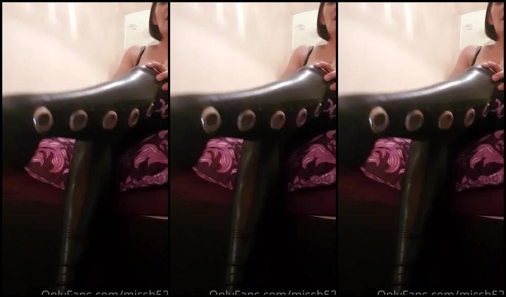 Miss B Nicknamed Missb52S Onlyfans 10 21 2020 You Just Love The Sound Of These Boots Slave