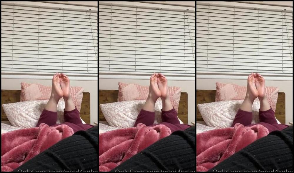 Goddess Mads Nicknamed Mad4Soles Onlyfans Really Wishing I Had Someone Here To Take Care Of My Feet While I M Under The Weather