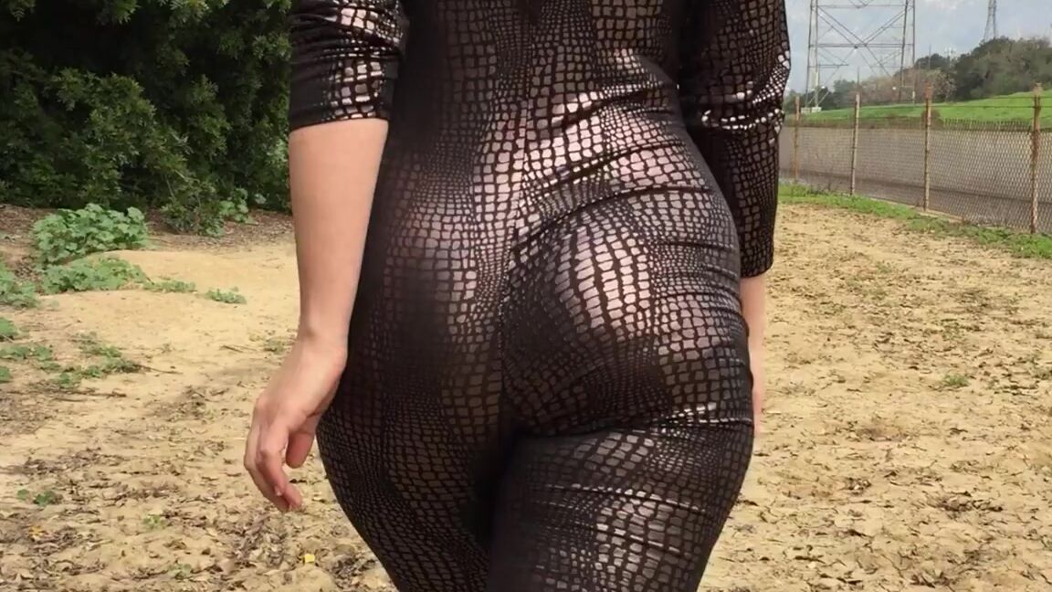 Luscious Lopez Walking In A Catsuit