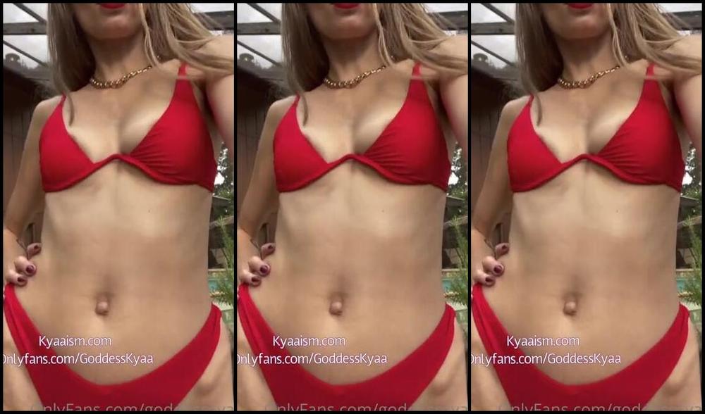 Goddess Kyaa Nicknamed Goddesskyaa Onlyfans Filming Bikini Clips When It Suddenly Began Raining I Was Already Annoyed With A Noisy Neighbor Int