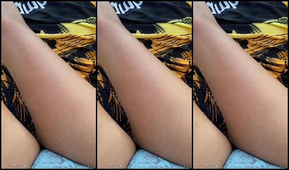 Mistress V Black Nicknamed Mistressvblack Onlyfans Today Was The Day To Get Tan On The Beach The Whole Beach Just For Me Too Much Sweating On My Bo 3