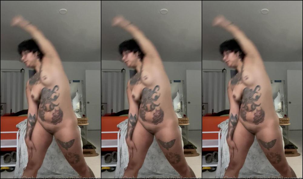 Oninymph Recorded A Silly Little Nude Stretching Routine