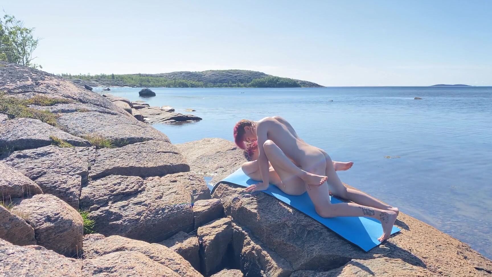 Remlic Solrig sex i naturen, et smukt par Pornhub