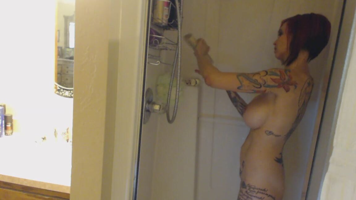 Masturbation, Redhead, Shower, Squirt, Toys anna bell peaks squirting in the shower ManyVids