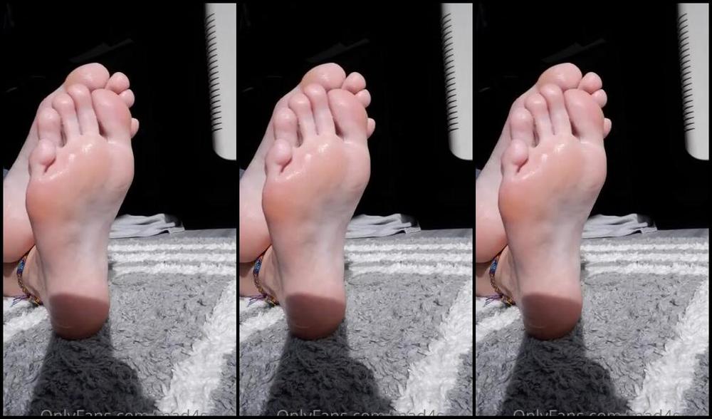 Goddess Mads Nicknamed Mad4Soles Onlyfans Back Into My Daily Routine Of Moisturizing My Soles Enjoy The Full Length Video Since My Posting