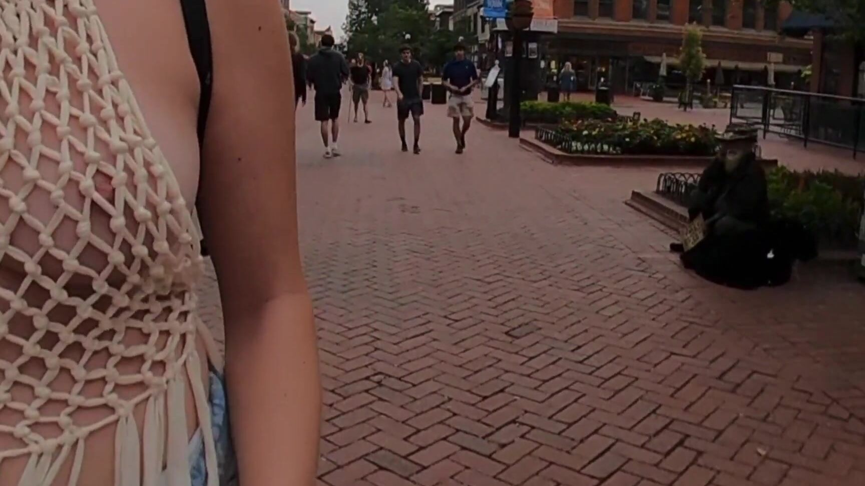 CosmicKitti GoPro captures great reactions when I wear my see thru top out in public__ Pornhub