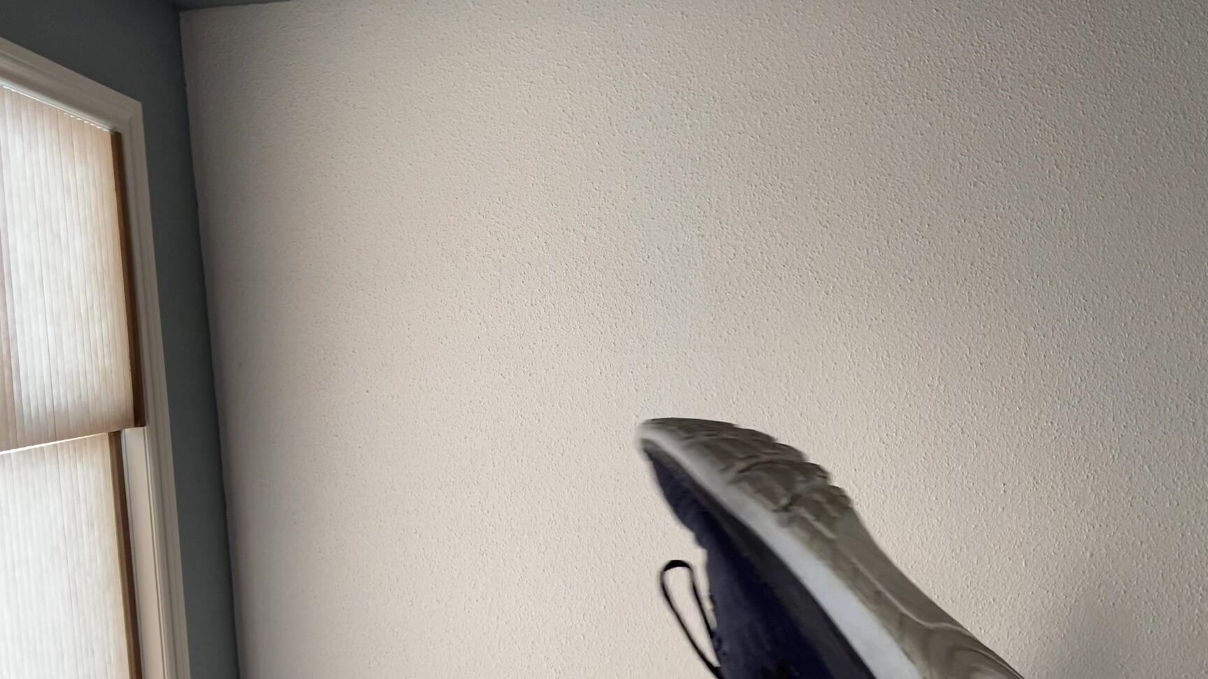 "Goddess Ally Etana" bondage restraints, feet, female domination, femdom pov, foot fetish, sfw POV Making You Sniff My Stinky Runners manyvids