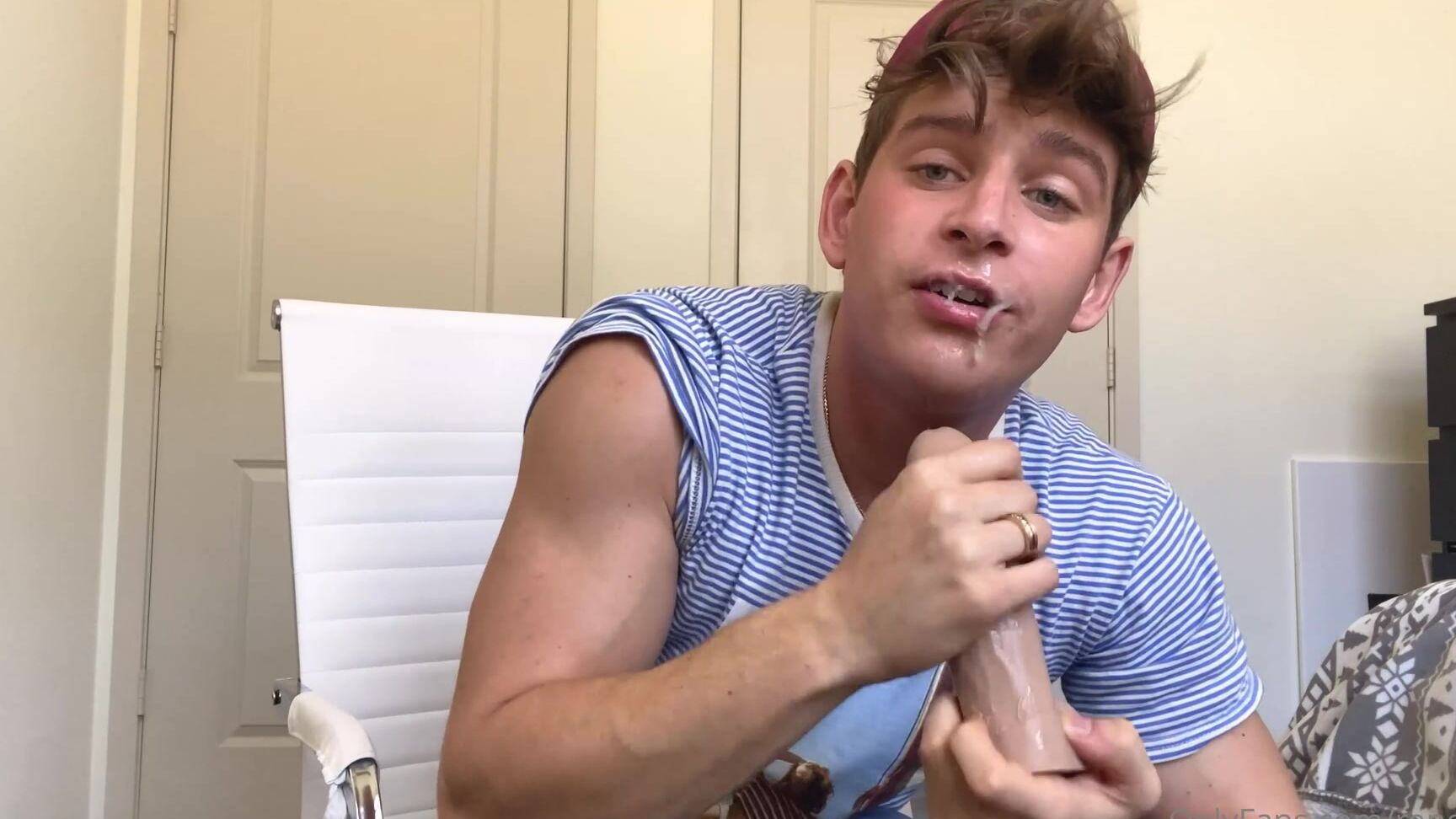 Renogold So This Is What Its Like To Suck My Own Dick Sucking Of My Fleshjack Replica Of My Cock