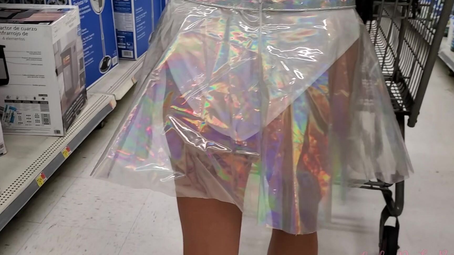 Lola DeLaRosa Clear Skirt Shopping and Milking  Pee Q43FJ0mP Amateur