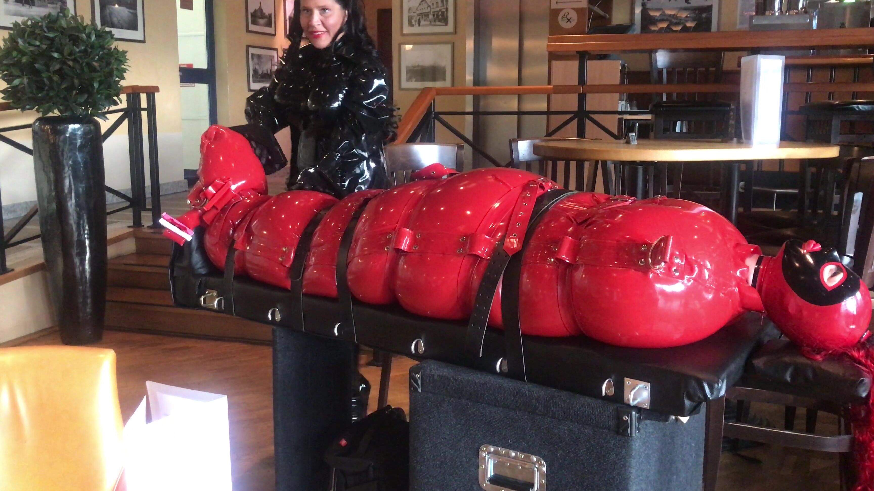 Mfetilicious At The Hotel Bar In Full Gear