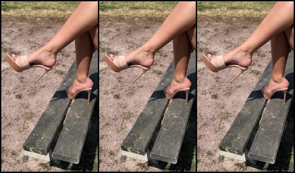 Missrose Heels Onlyfans Sexy New Mules Sneaky Stalking View By Slave Should I As A Punishment Make Him Take Out His Dck