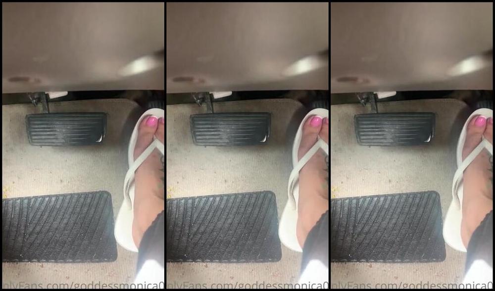 Goddessmonica00W Onlyfans White Old Navies Pedal Pumpingp