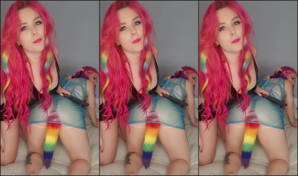 Xmandyfoxxx Part Of Spanking Butt Plug Fun With Amberphoenixfox