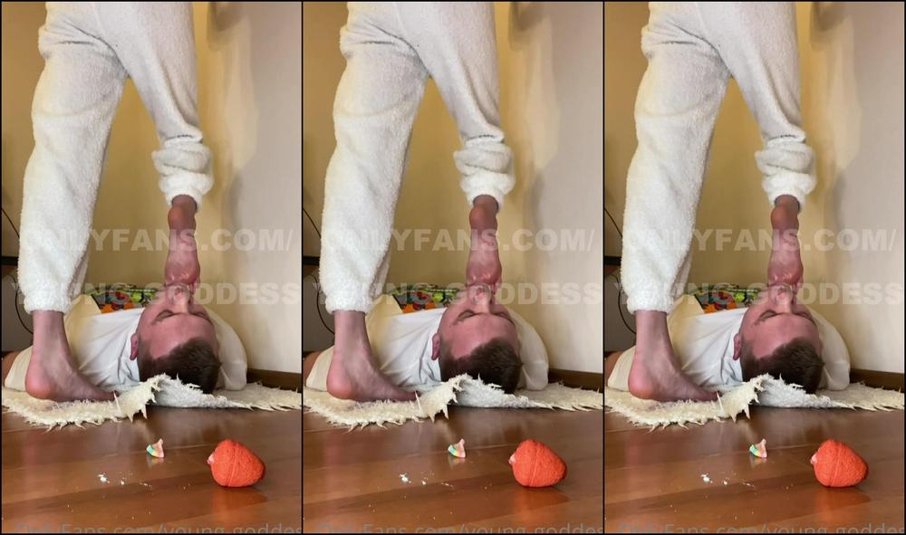 Young Goddess I Will Be Good To You Slave I Will Let You Eat Some Candy