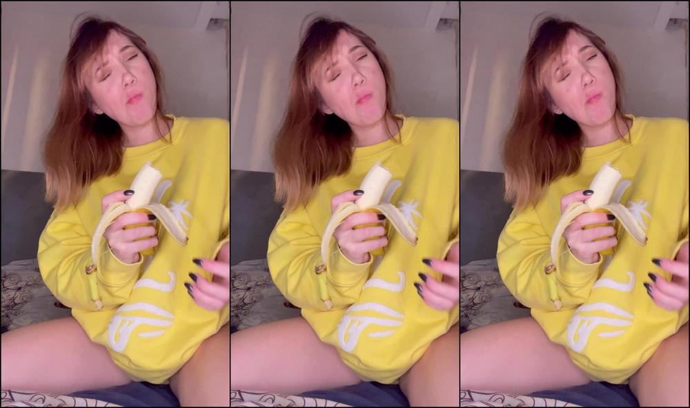 "Babyheavanian" eating, funny, nonnude, sfw, softcore, teaser GOT LONG AND THICK RIGHT IN HER HOLEE manyvids