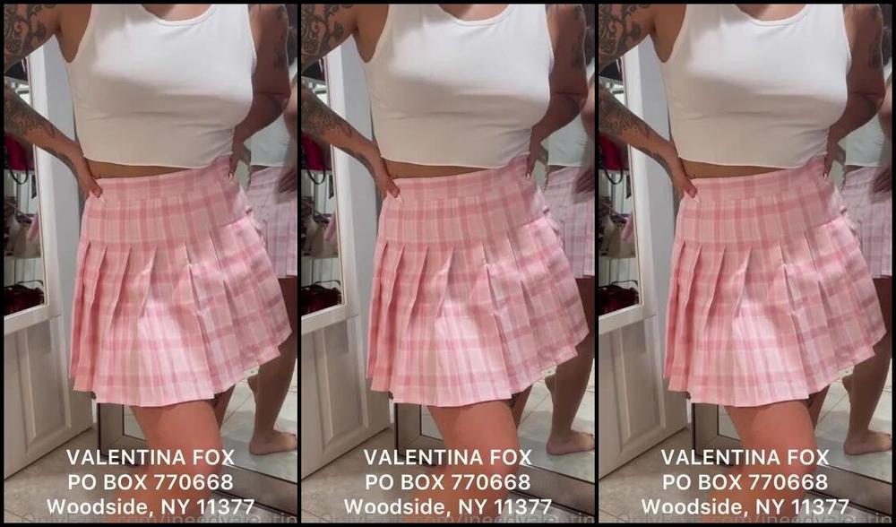Valentina Fox Nicknamed Ineedvalentina Onlyfans Stopped By My Po Box Today Do You See Any Of The Gifts You Sent Me Order Me More Gifts Send Them B Premium