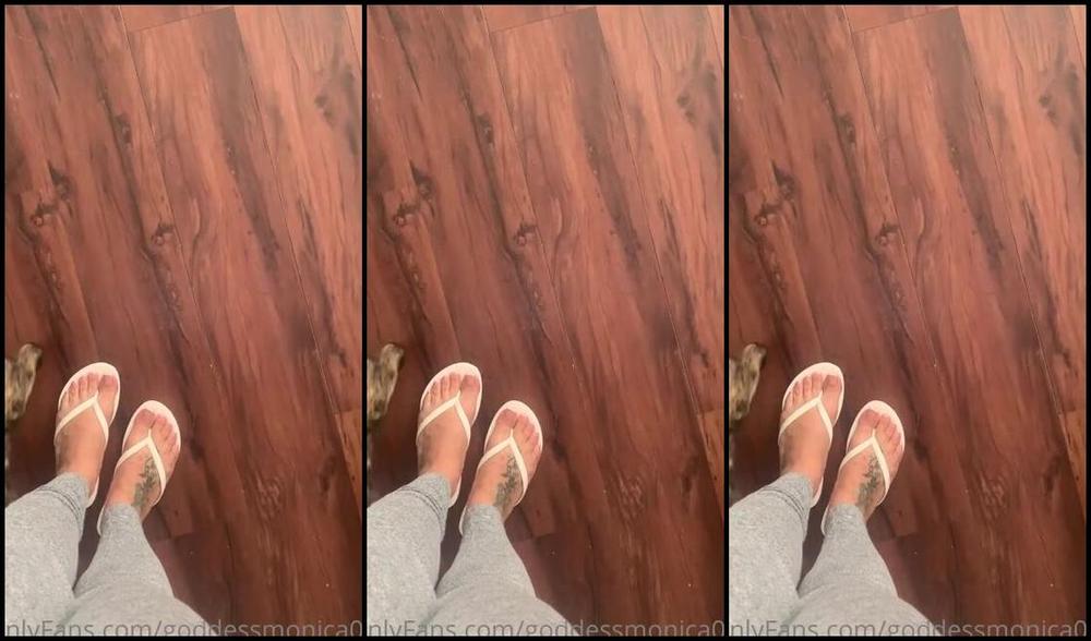 Goddessmonica00W Onlyfans From Uncomfortable Heels To Comfy Flip Flops Per Your Request 2P