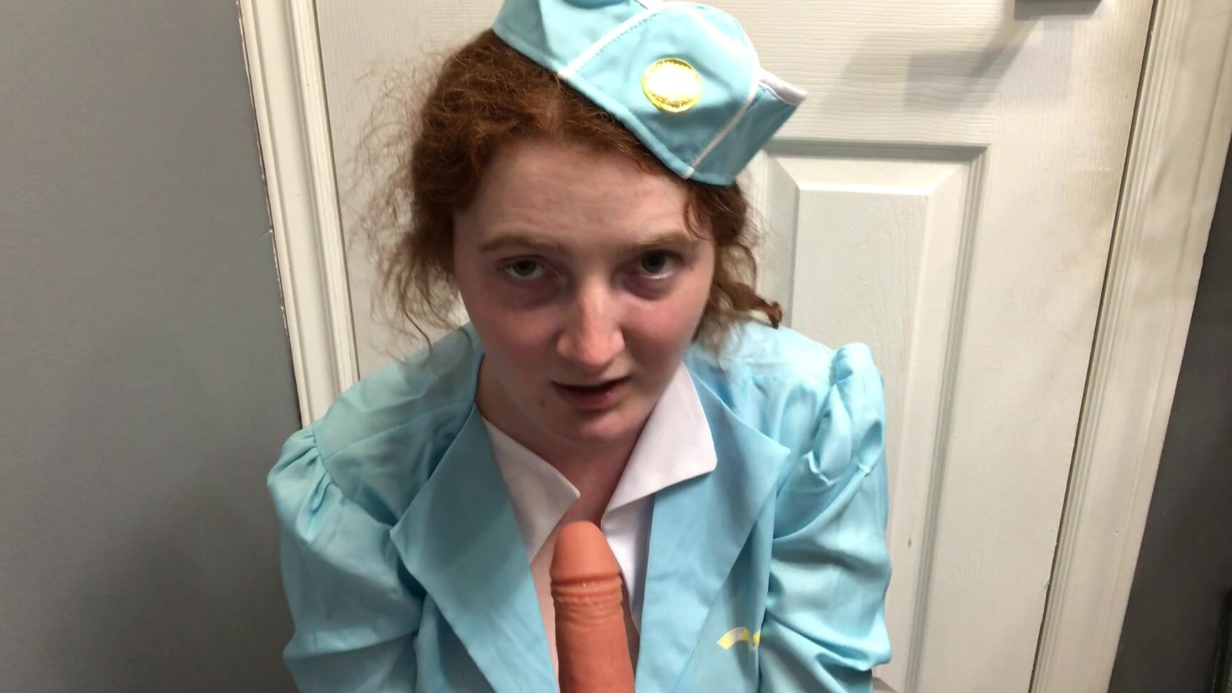 Thattrixiegirl Taking Over Flight Attendant