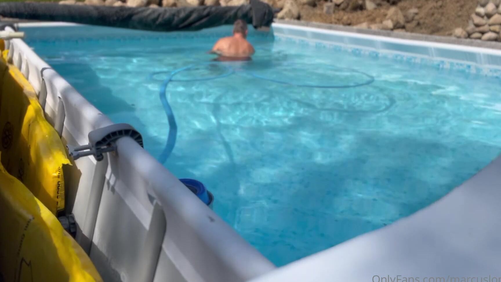 Marcuslondon Cleaning The Pool In Denmark For The Shoot