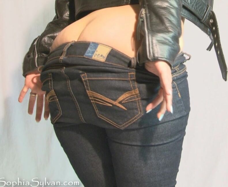 Sophiasylvan Jeans Cream And Leather