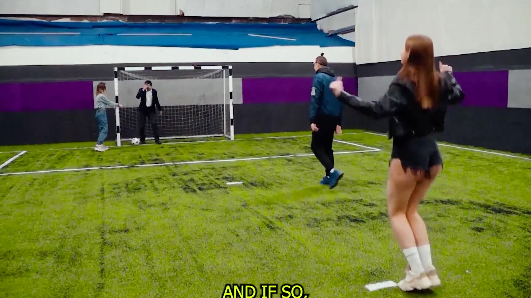 Strip Football Two Girls Compete In Stripping On The Field Youtube Show College Strip Game