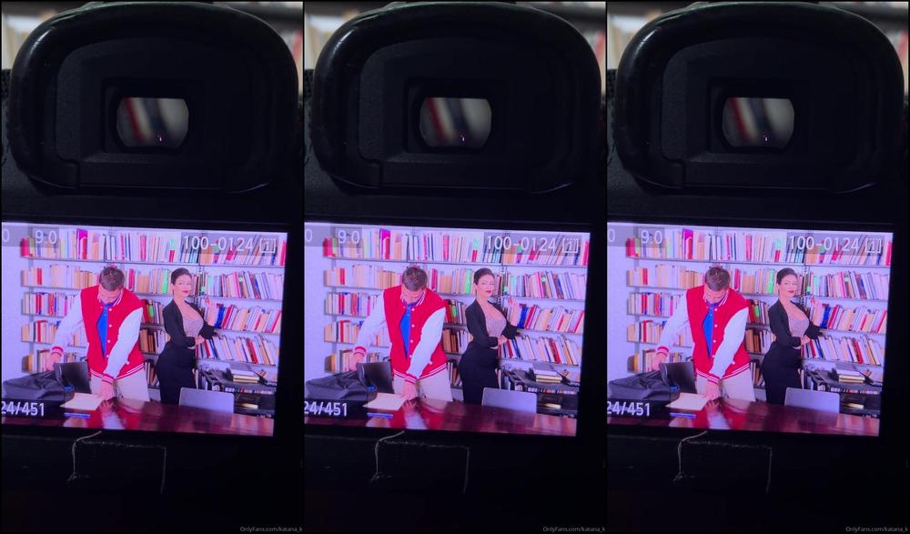 Katana K Librarian Scene For Reality Kings