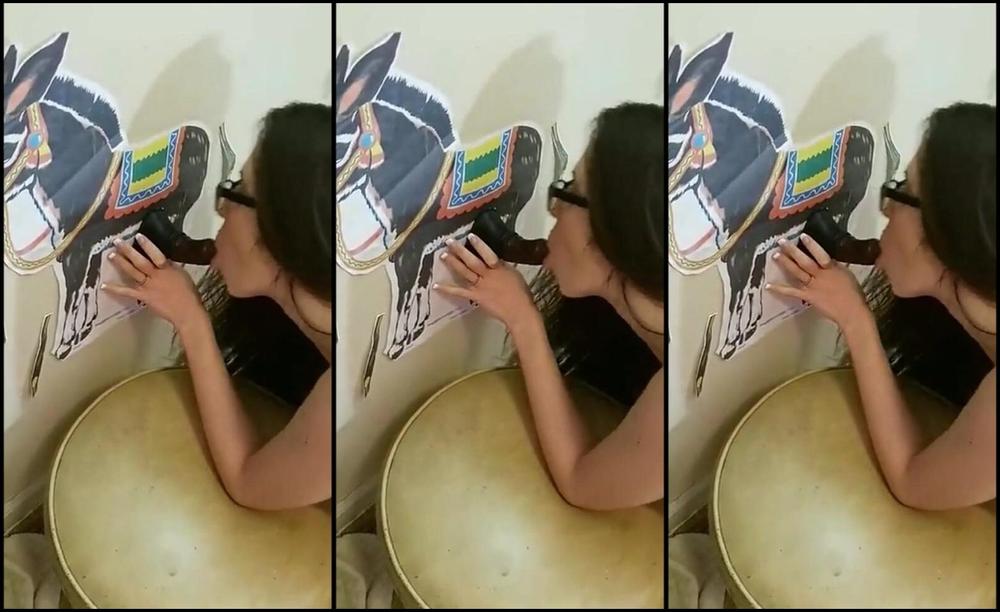 Brunette, Cream Pie, Dildo Fucking, Dildo Sucking, Eye Glasses freak7 7show donkey dick ManyVids