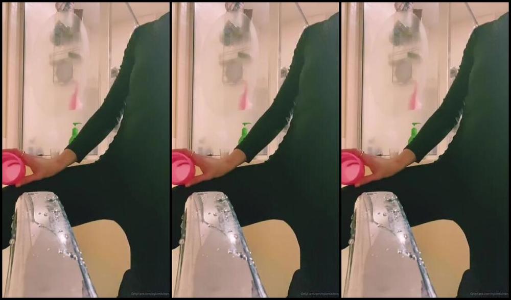 Nylonskitten Nicknamed Nylonskitten 02 08 2020 Onlyfans Video 3 Mins Wet Look Part 2