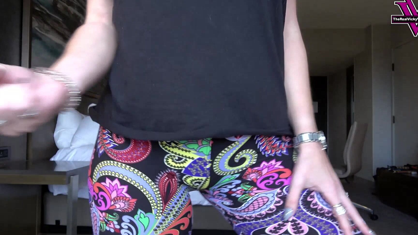 Spandex, Ass Shaking, JOI, Ass Fetish, Ass Worship naughty vicky vixxx vickys soft spandex joi ManyVids