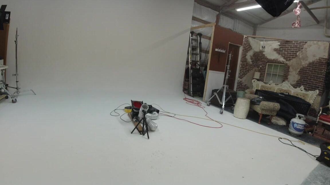 Lora Cross Bts Photoshoot At Moulan Rouge Studios