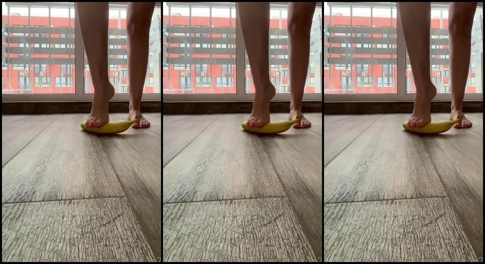 Anastasiia Sexy Feet1 Nicknamed Queen Sexy Feet1 03 07 2021 Onlyfans Video What Did My Feet Do To That Banana Full Banana Crash