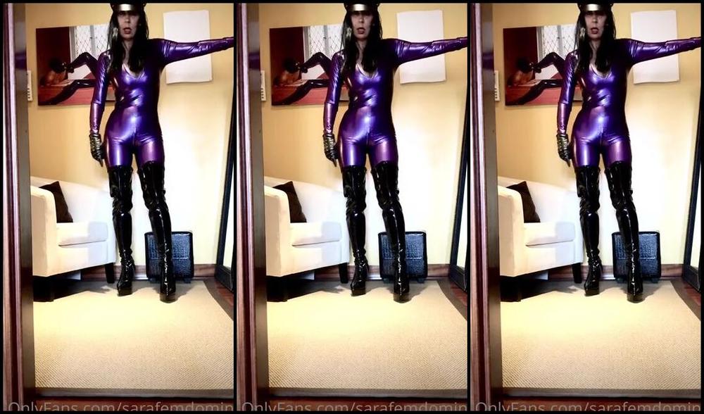 Domina Sara Nicknamed Sarafemdomina Onlyfans Te Queda Claro Limpia Mis Botas