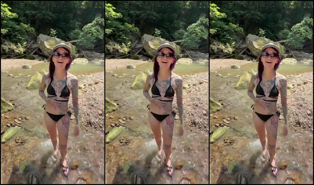 Hellcat Nat Nicknamed Hellcat Nat 06 21 2024 Onlyfans Video Girls Day At The River If Only We Could Skinny Dip Hope Youre All Doing