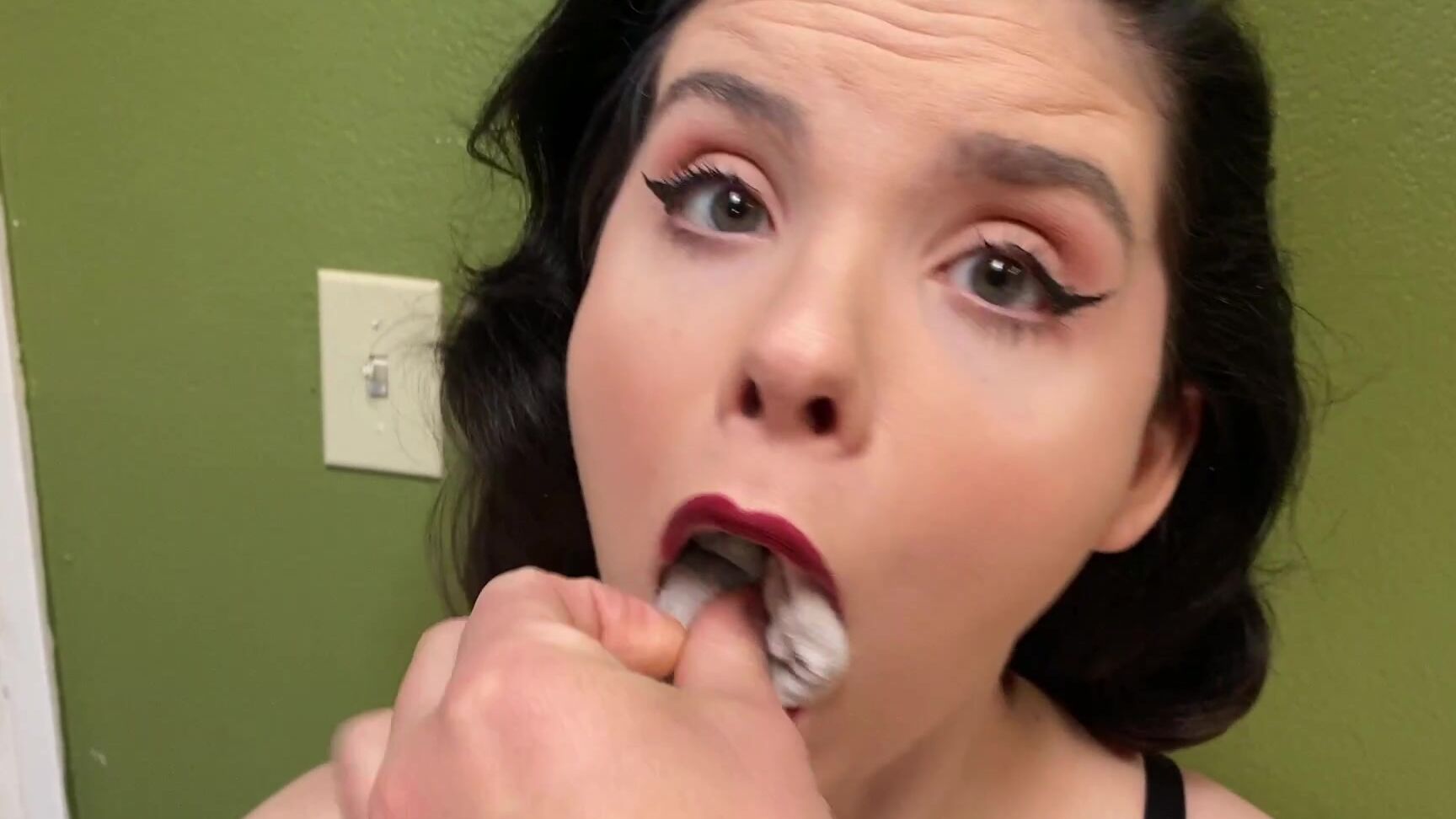 "DandyinDistress" pov, striptease, tapebondage, vintageretrohair Striptease Tape Tie manyvids