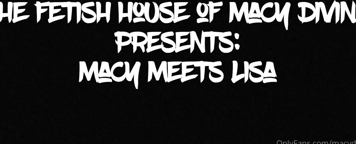 Macy Divine Nicknamed Macydivine 07 06 2022 Onlyfans Video Sneak Peek Of Macy Vs Lisa Feat Thebktickler Shes By Gar The Ticklish Lee Ive Ever