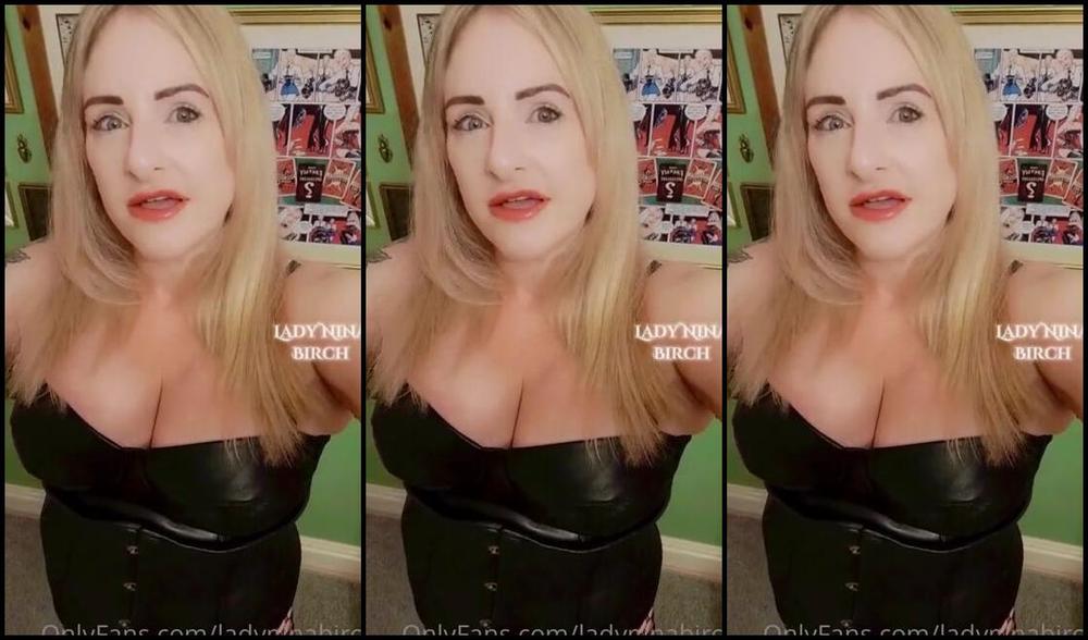Lady Nina Birch Nicknamed Ladyninabirch Findom 07 13 2022 Onlyfans Video Its Going To Be A Full On Kinkfest Today Ive Got A Gorgeous Dom Visiting