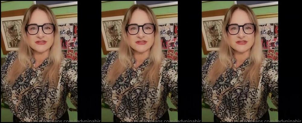 Lady Nina Birch Nicknamed Ladyninabirch Findom 06 20 2022 Onlyfans Video I Do Enjoy Role Play