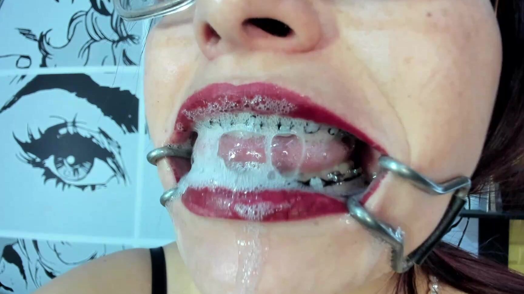 "Coconutsex" dildosucking, mouthfetish, sloppy, spitfetish, tonguefetish Saliva Taster Connoisseur of Saliva manyvids